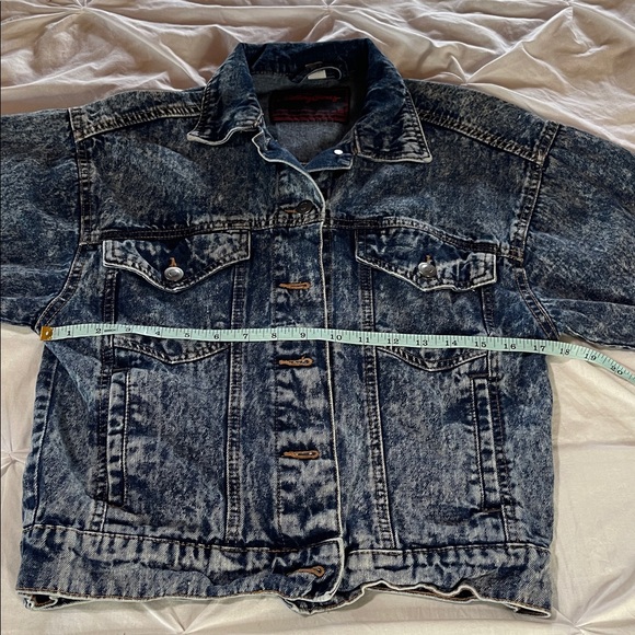 Rolling Stones 100% Cotton Acid Wash Denim Jacket - Picture 10 of 12